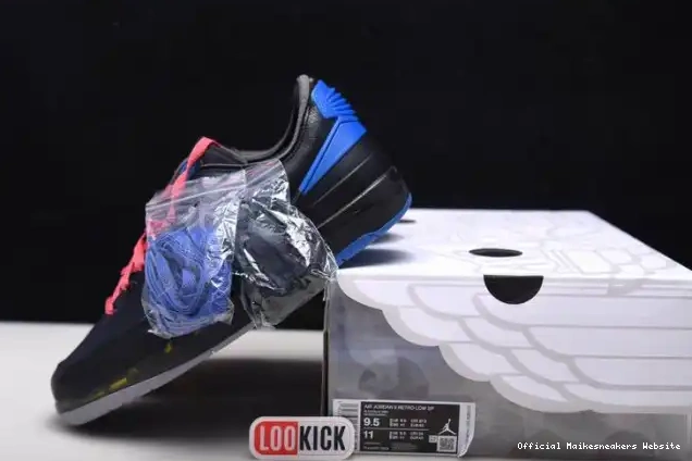 Official Maikesneakers Black DJ4375-004 2 Off-White SP Low Jordan Retro Blue 0529